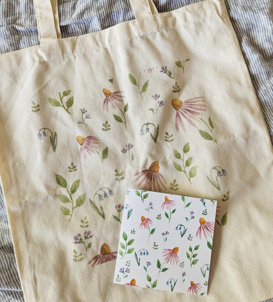 Spring Flowers Tote