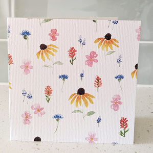 Flower Series III Card