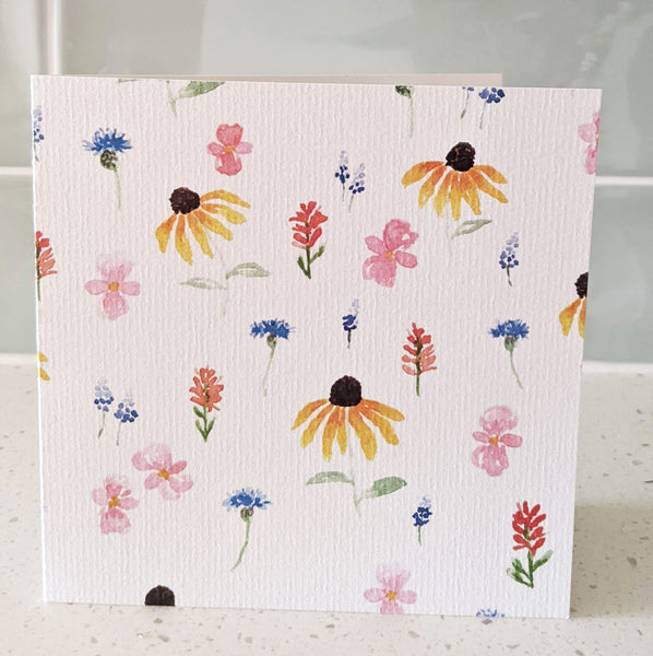 Flower Series III Card