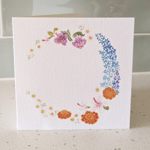 Flower Series II Card