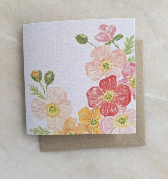 Icelandic Poppies Card