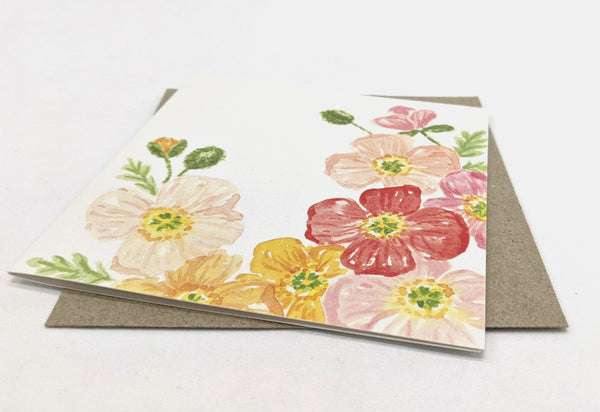 Icelandic Poppies Card