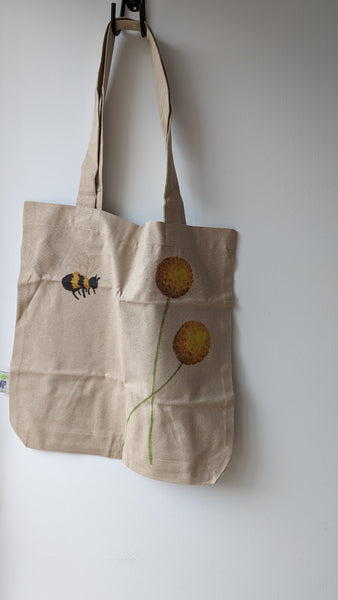 Organic Cotton Tote Bag - Billy Buttons