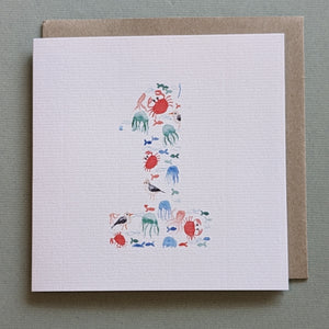 Sealife 1 Birthday Card